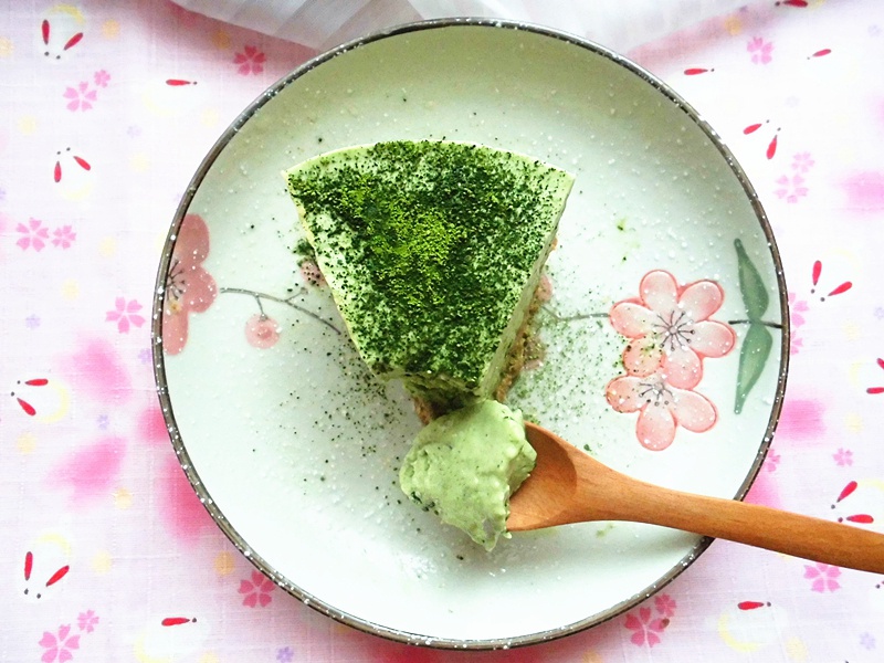抹茶冻芝士蛋糕