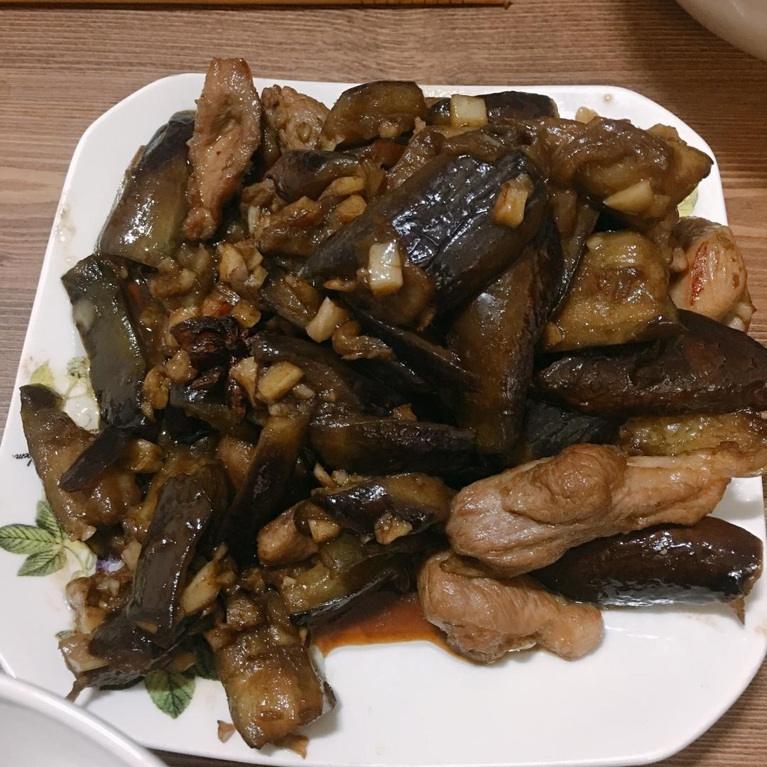 老丁的私房菜-油焖茄子