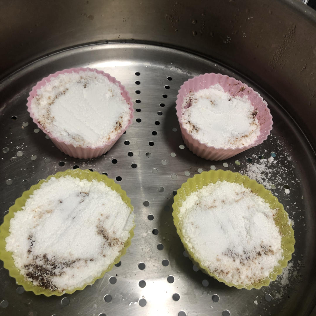 儿时的红糖顶顶糕