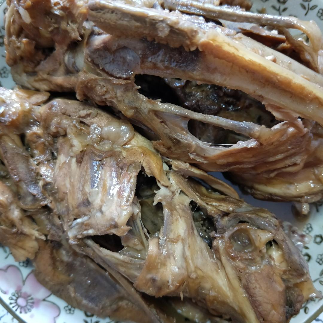 酱鸡骨架