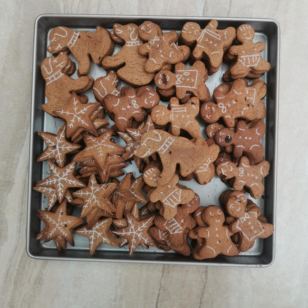 童话中的圣诞姜饼人