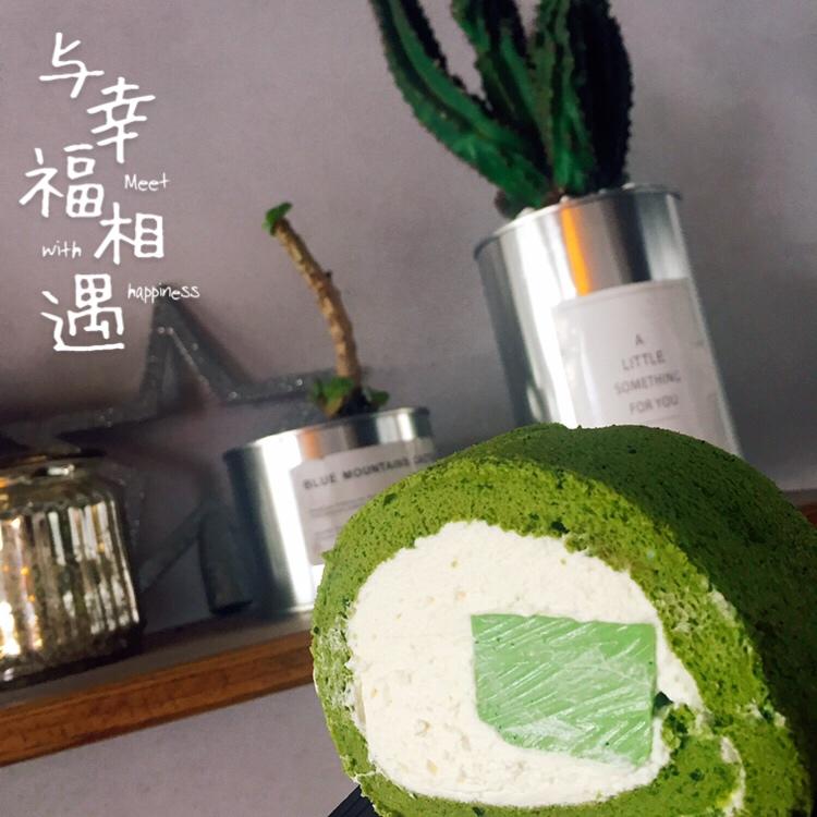 抹茶奶冻