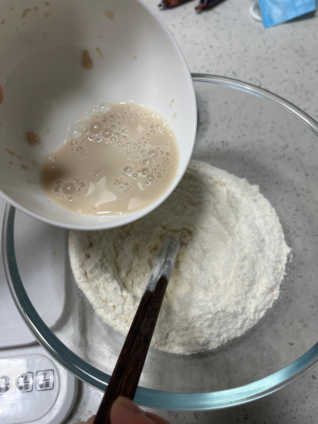 纯奶手撕吐司的做法 步骤1