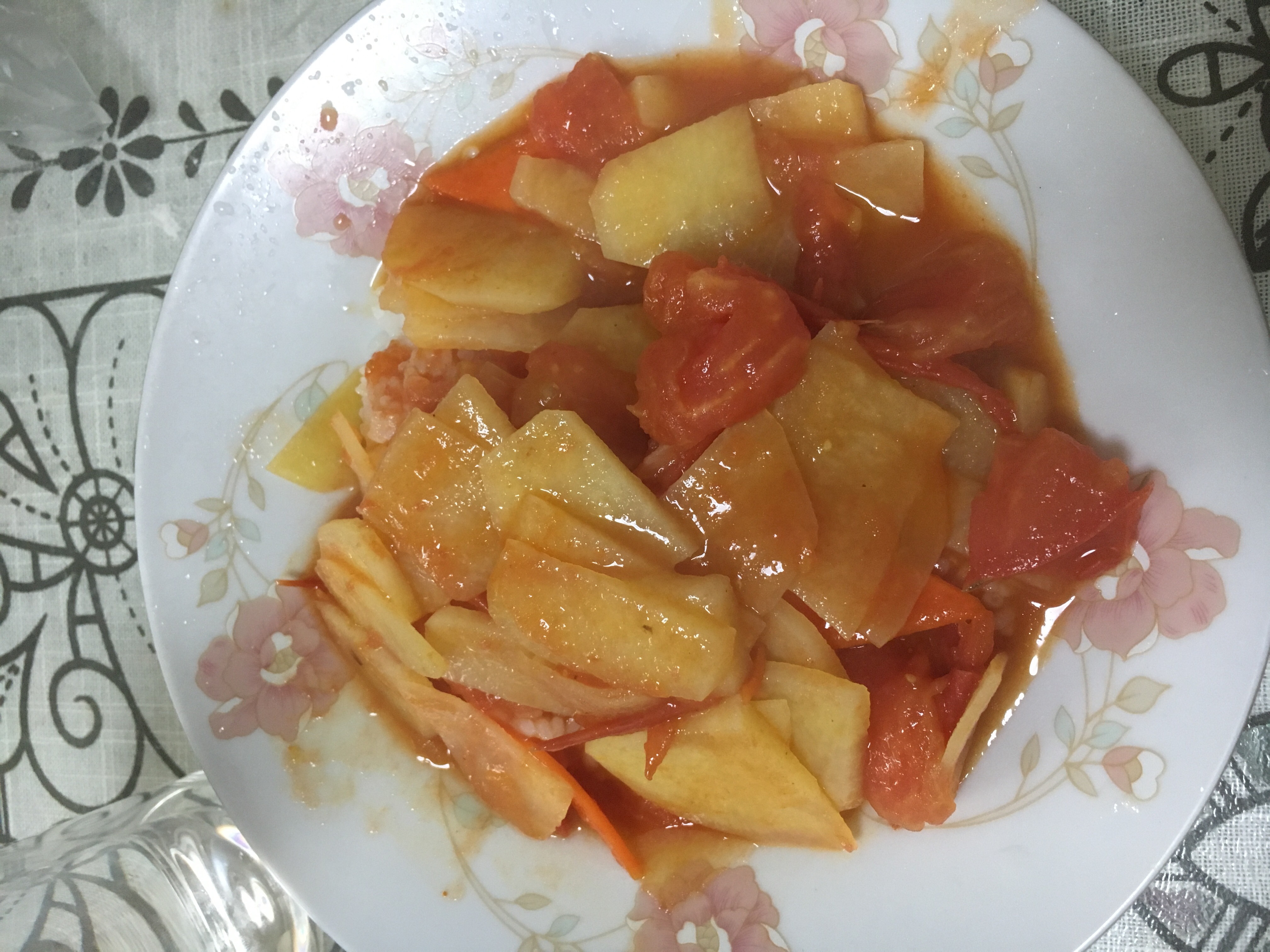 番茄土豆胡萝卜的做法