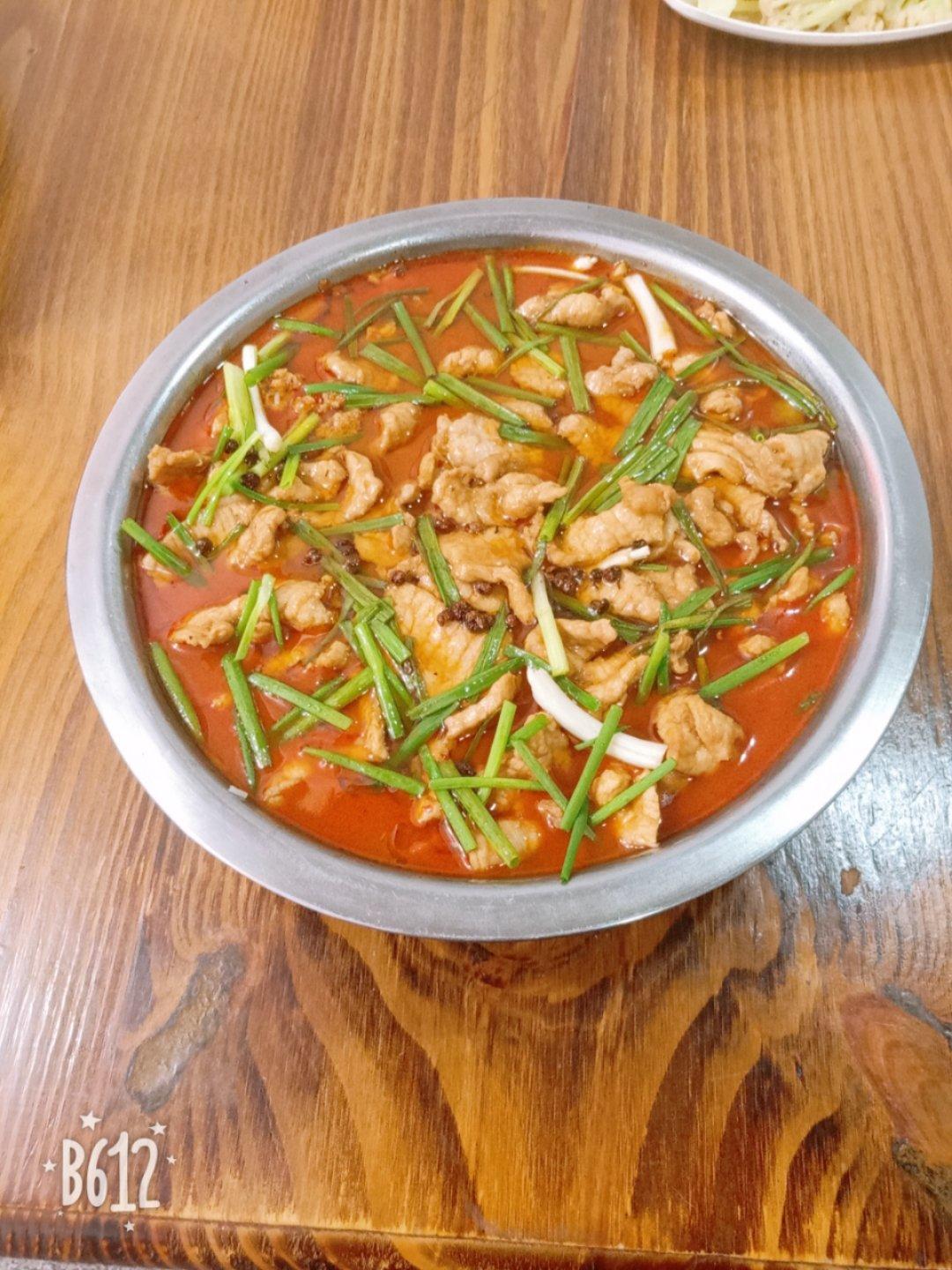 水煮肉片（吃不够的下饭菜）