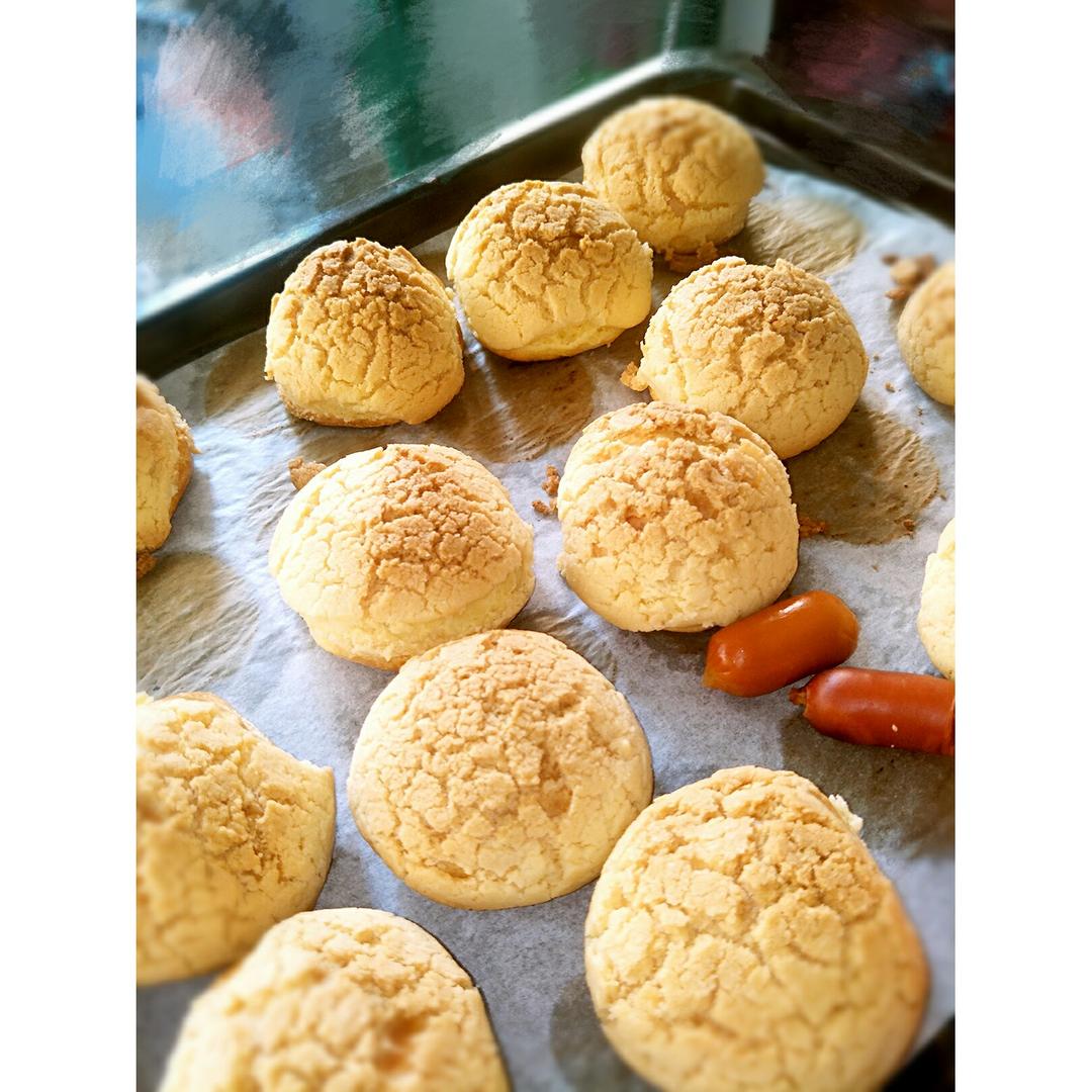 十分美味的酥皮泡芙