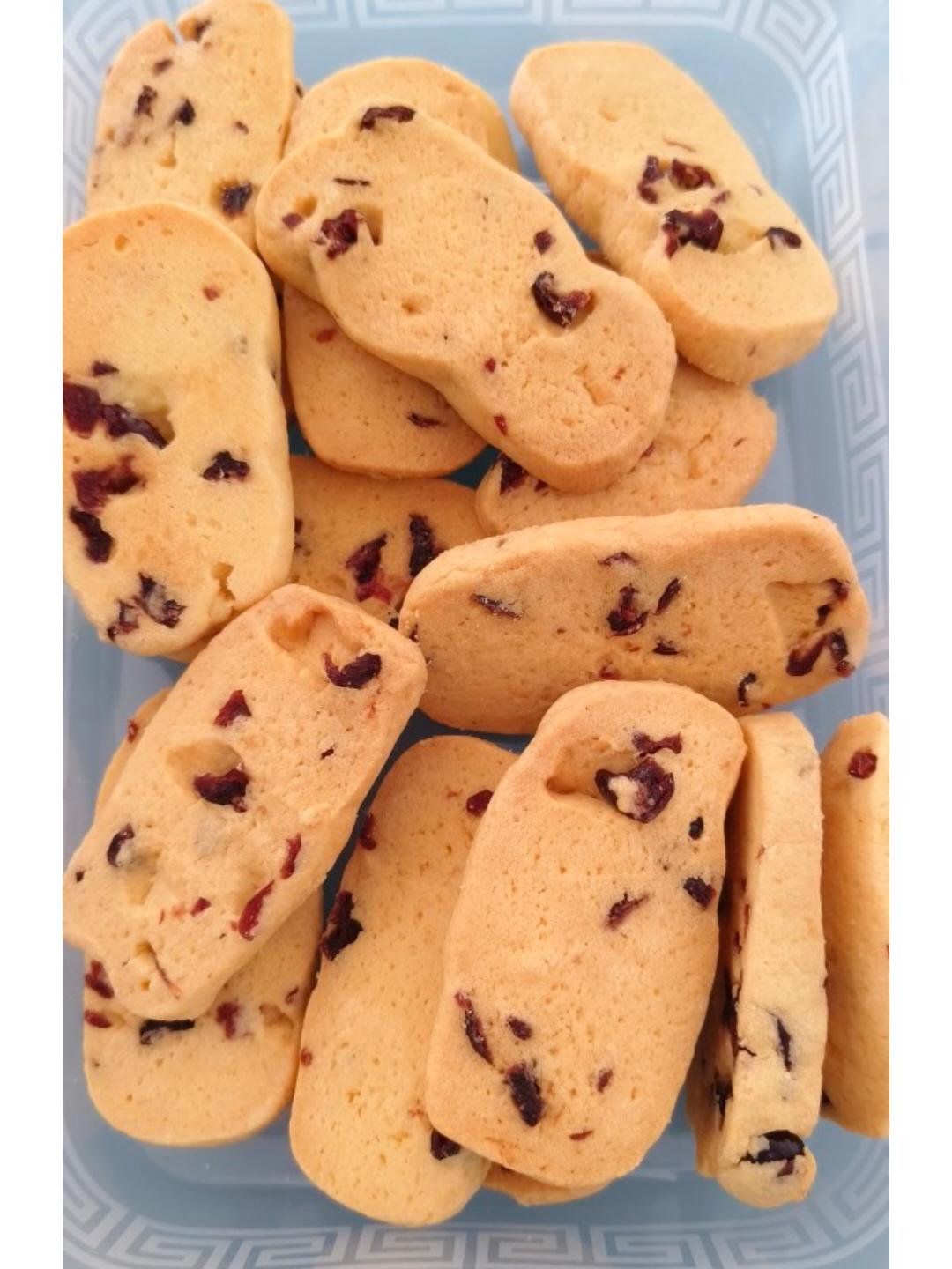 蔓越莓饼干--新手烘焙0压力 #皮黑森林#