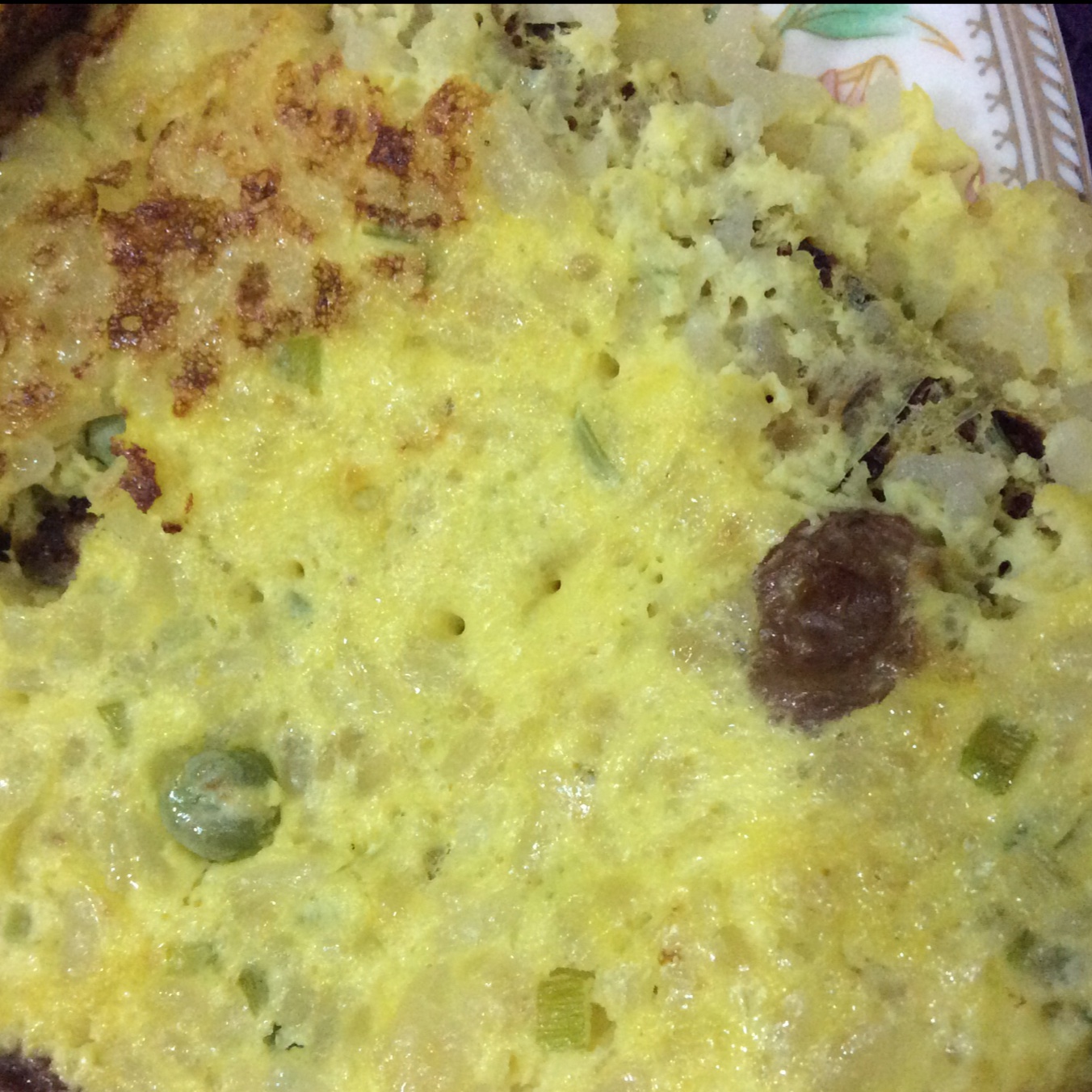 鸡蛋米饭饼——上班族快手早餐