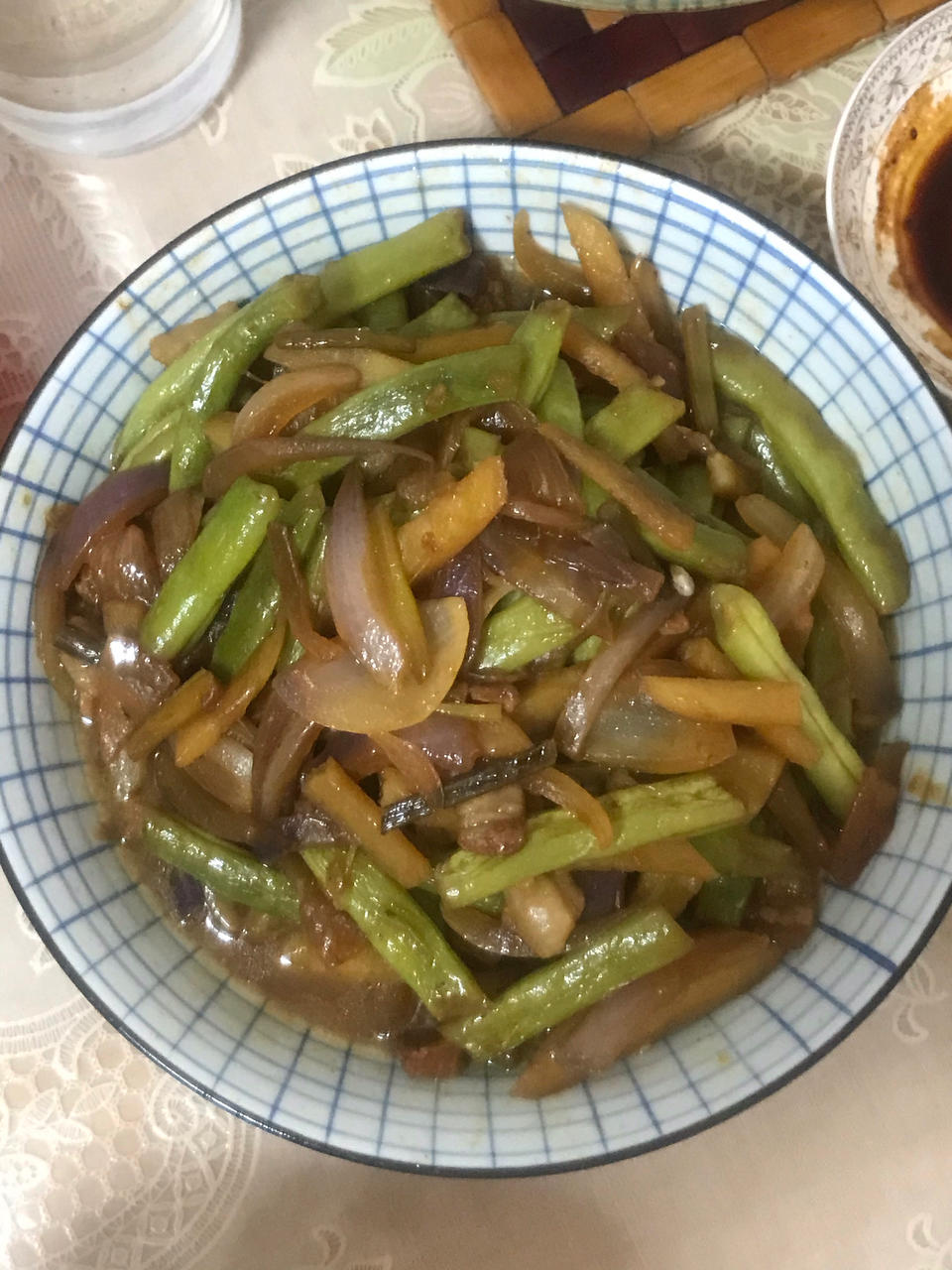 土豆烧豆角