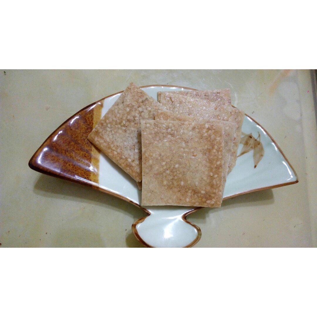 蛋白芝麻薄脆饼干（失败率低的做法）