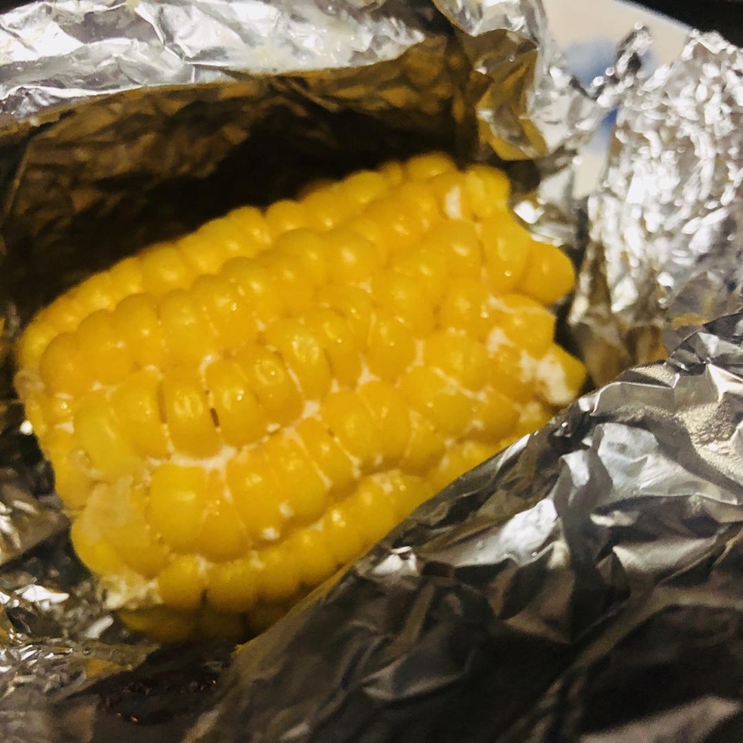 烤玉米（家庭烤箱版）