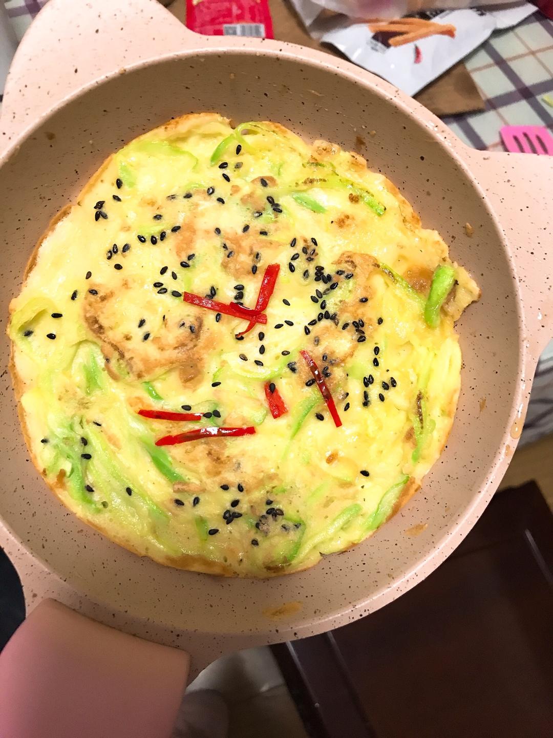 西葫芦鸡蛋饼
