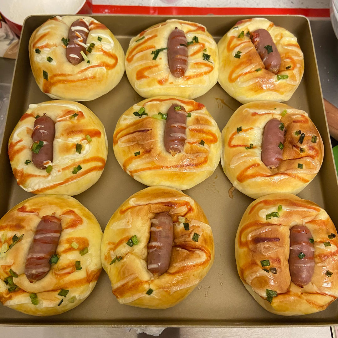 热狗香肠面包