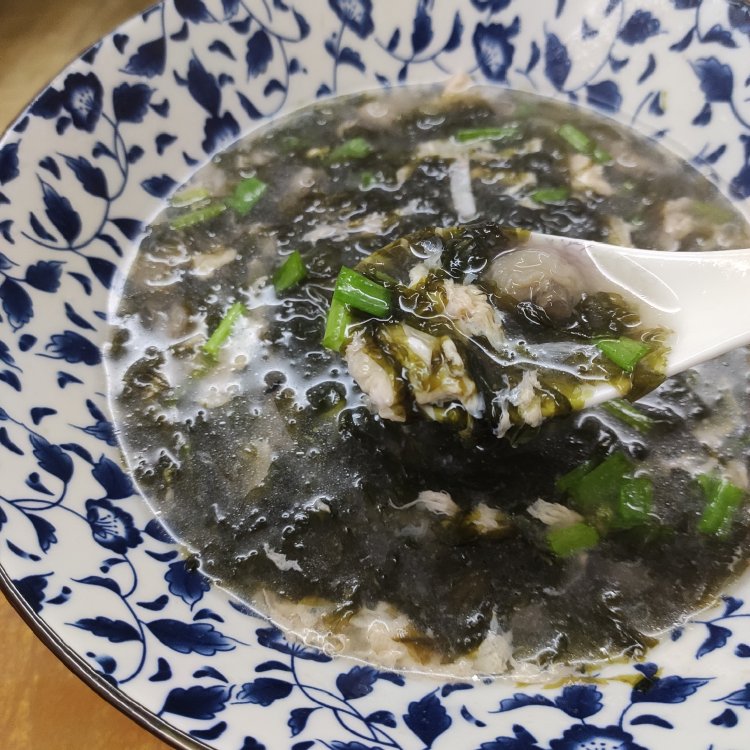 海蛎紫菜蛋花汤