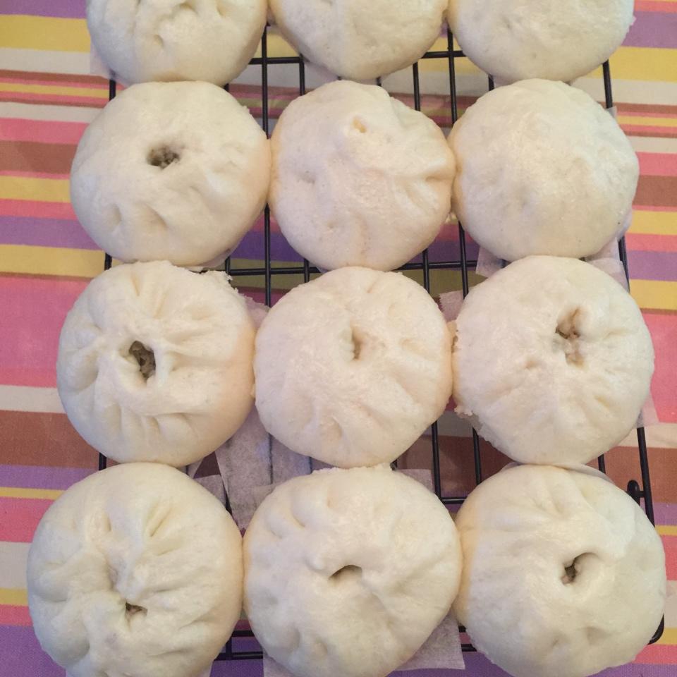 节省一半时间的大包子（另付翠绿菜包子，肉包子，腹黑包子食谱）