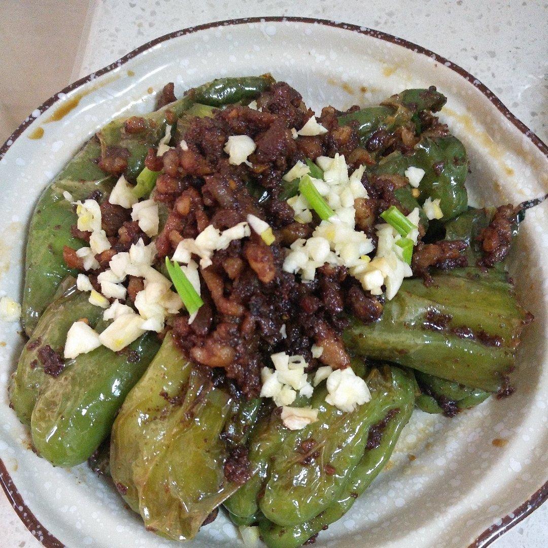 下饭菜肴--青椒酿肉