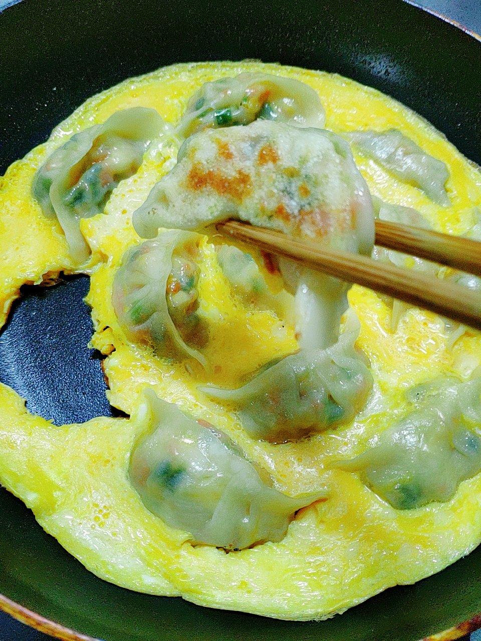 好看又好吃的抱蛋煎饺【速冻饺子版】