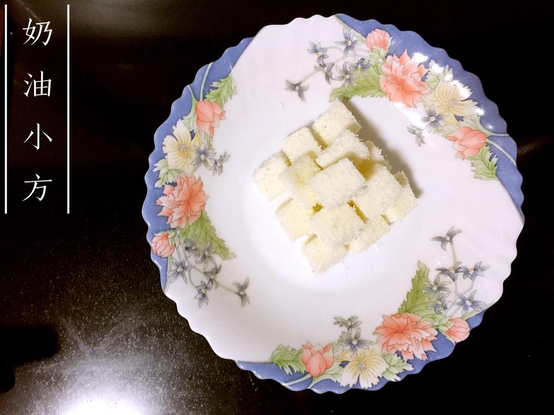 太棒啦！1个方子，做出2道口味一流的甜品！——椰奶小方&炸鲜奶