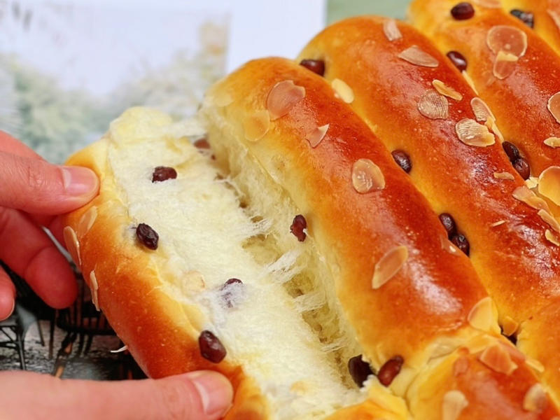 纯奶手撕吐司的做法 步骤1