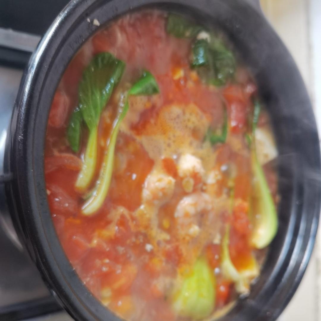 蕃茄豆腐煲