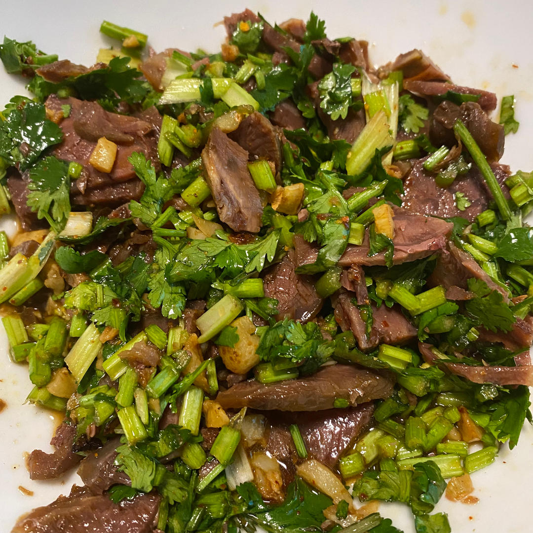 凉拌牛肉