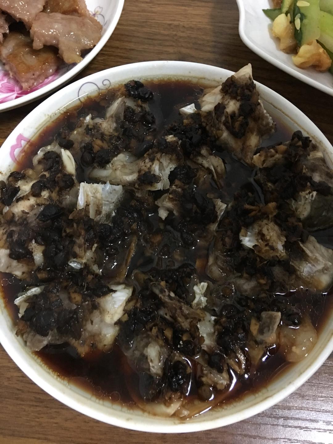 超简单豉汁蒸鱼头