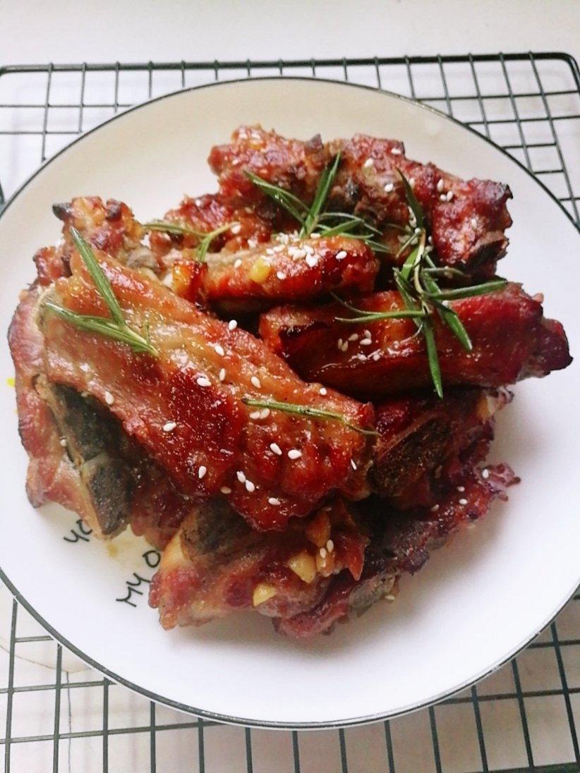 蒜香烤排骨（烤箱版）