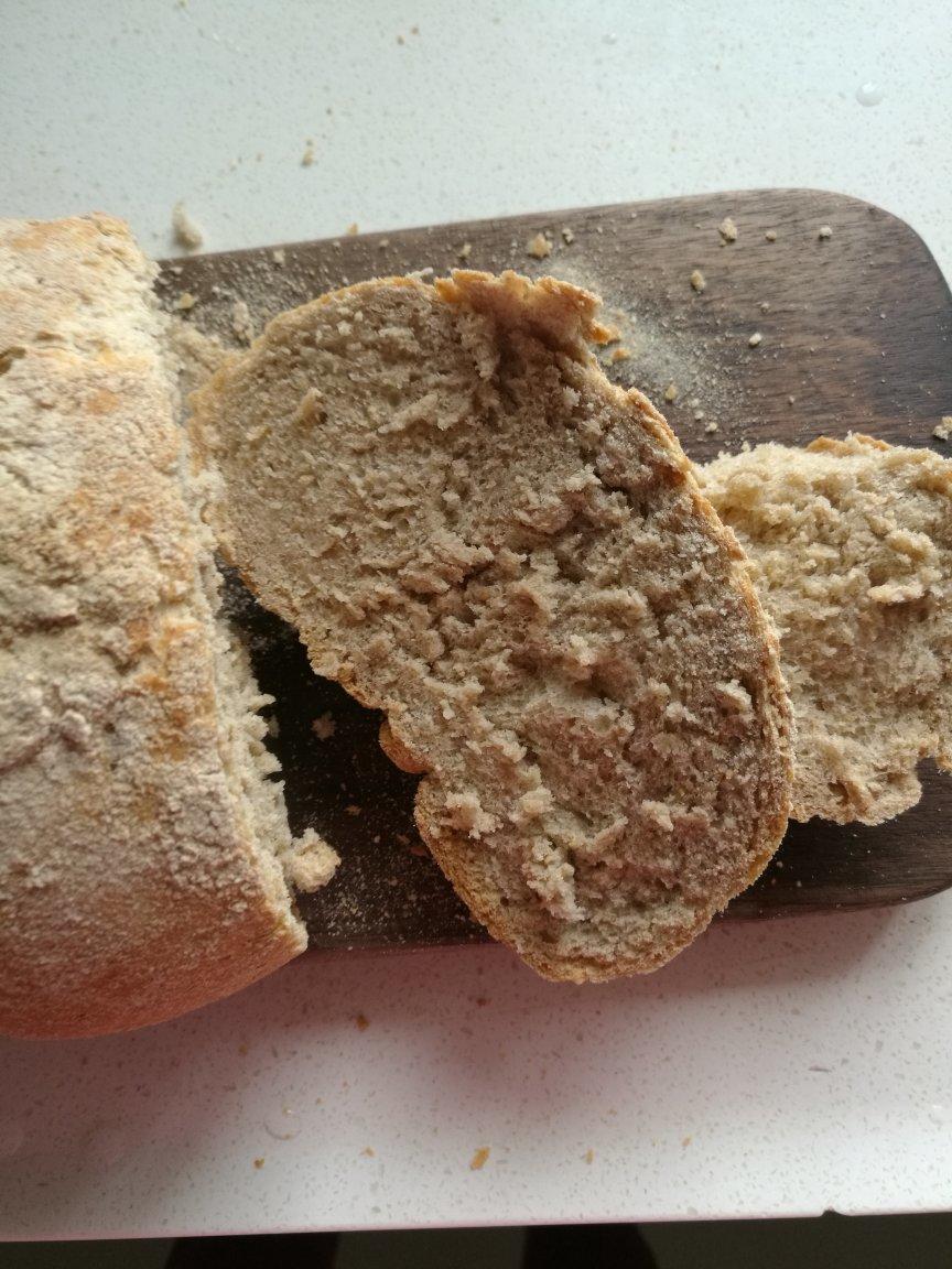 欧包/乡村面包-无油不用揉 No Knead Bread