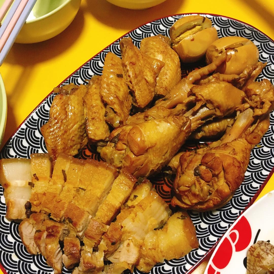 卤三鸡(鸡腿/鸡翅/鸡蛋)
