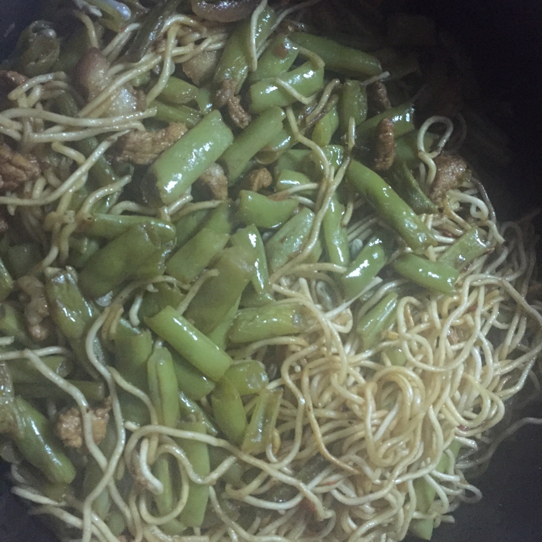 豆角焖面
