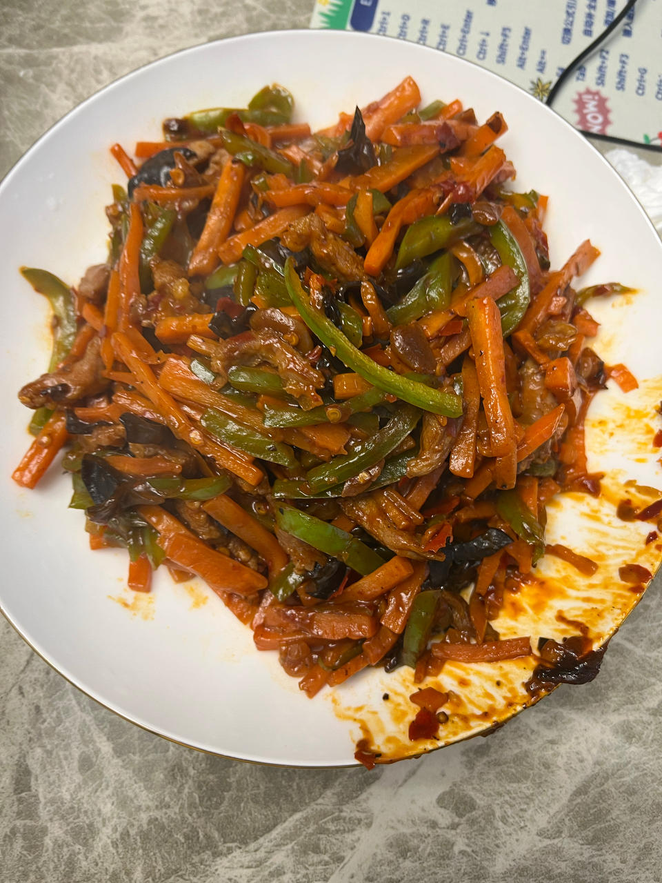 超好吃的鱼香肉丝（做法相当简单，一看就会）