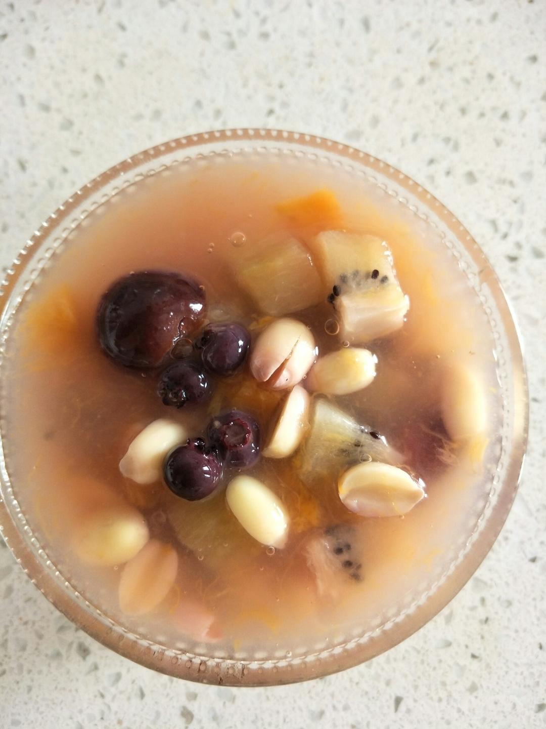 莲子水果羹