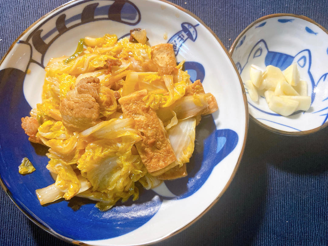 冬季最爱的家常菜！大白菜炖大豆腐或干豆腐