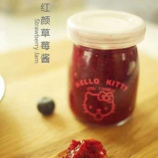 自制无添加草莓酱