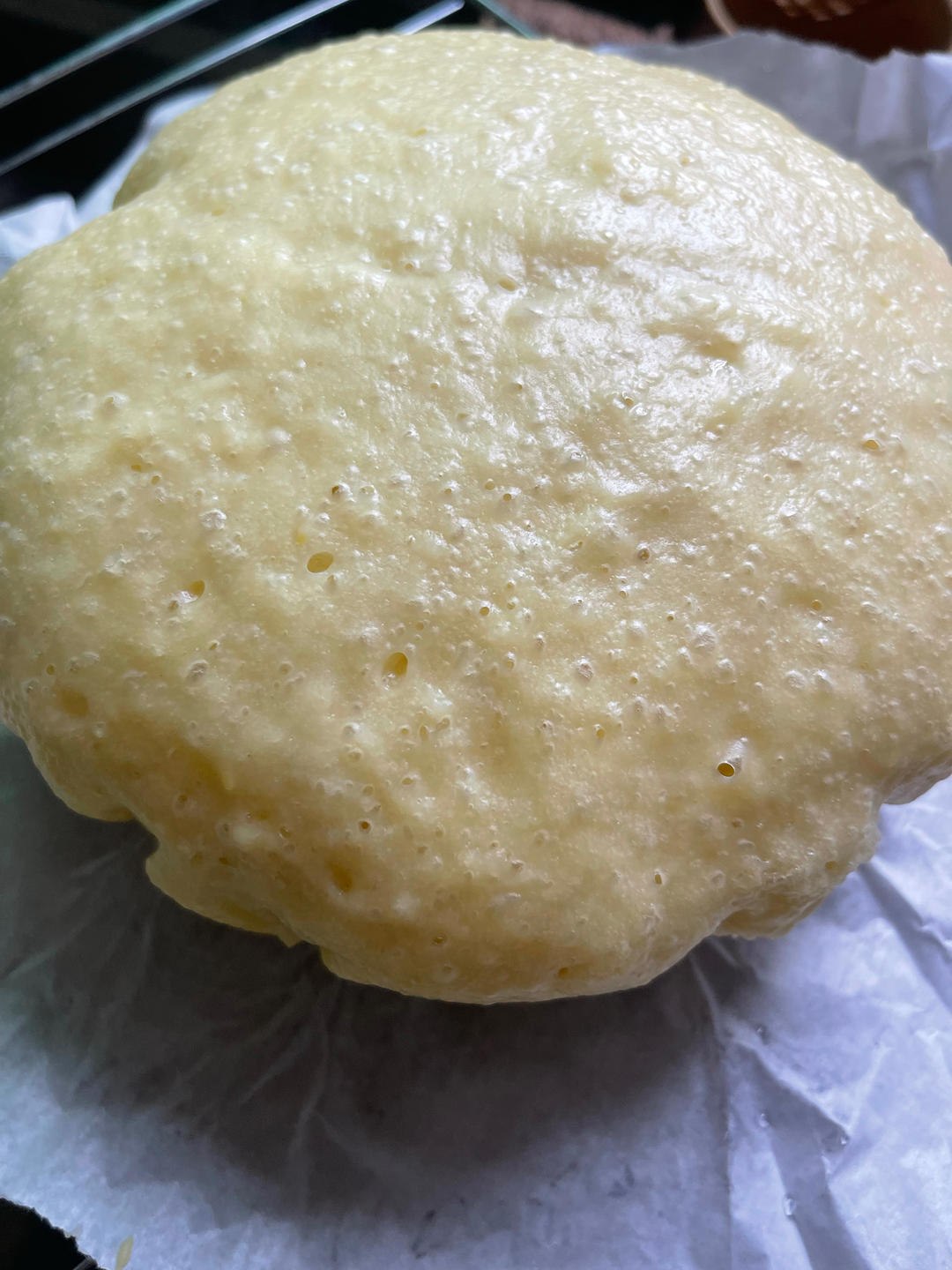 鸡蛋牛奶发糕