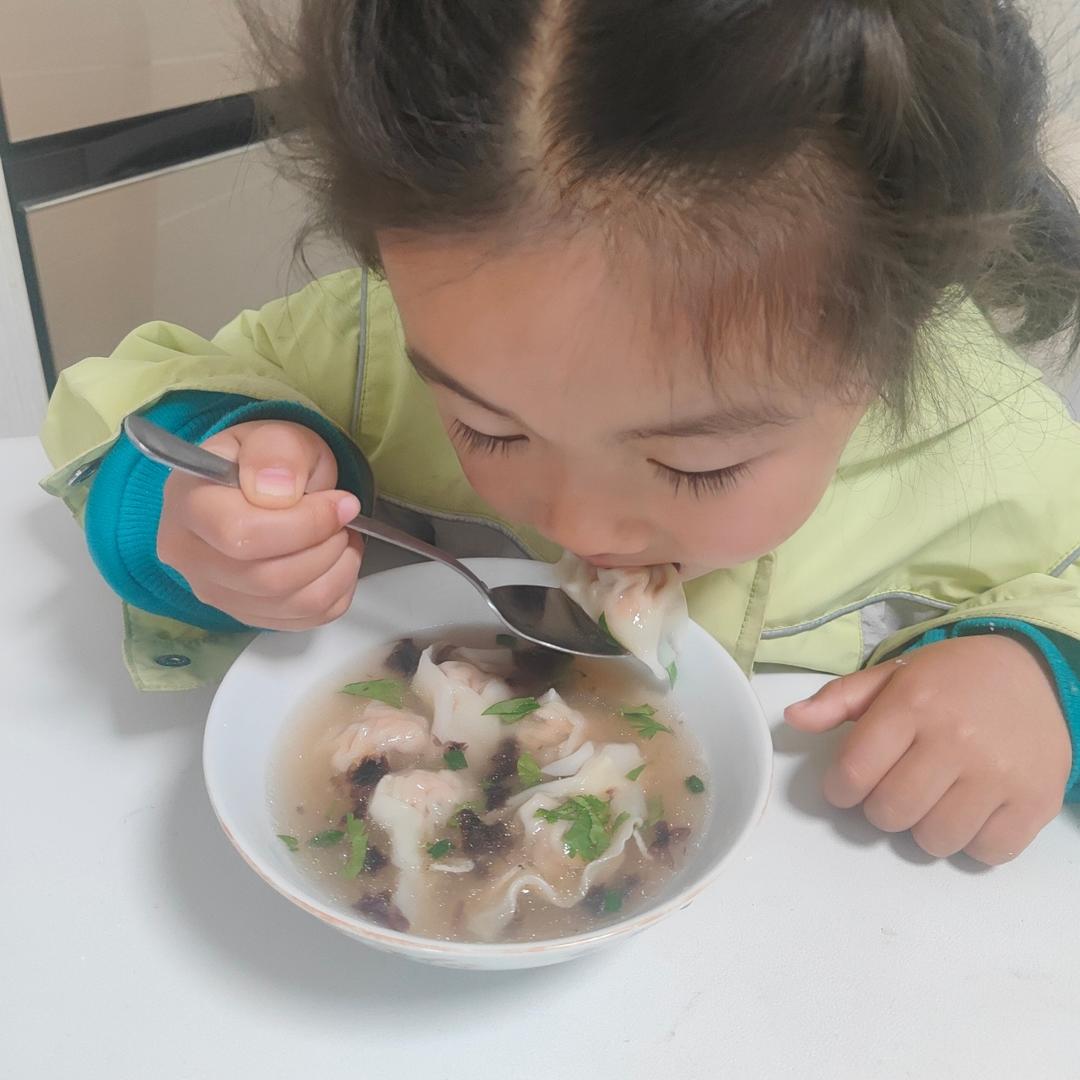 儿童四种口味馄饨
