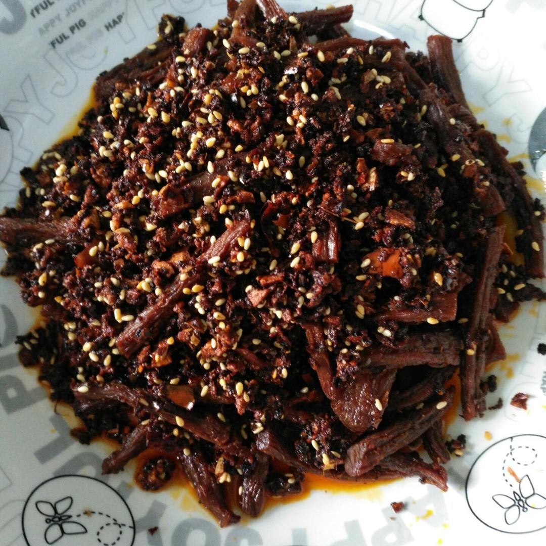 麻辣牛肉干
