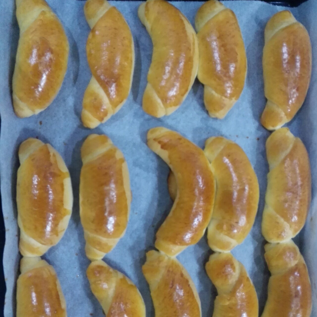 奶酥牛角包！（无黄油版）