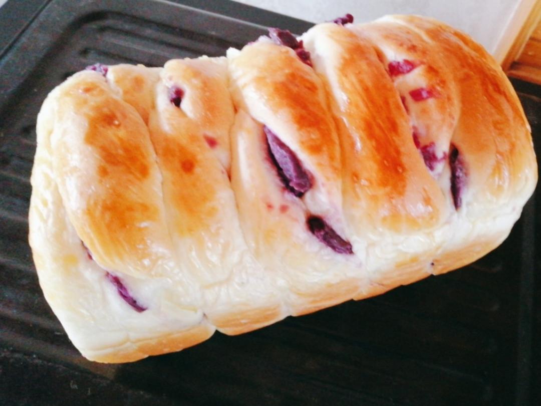 紫薯手撕吐司❗简单又好看的整形手法