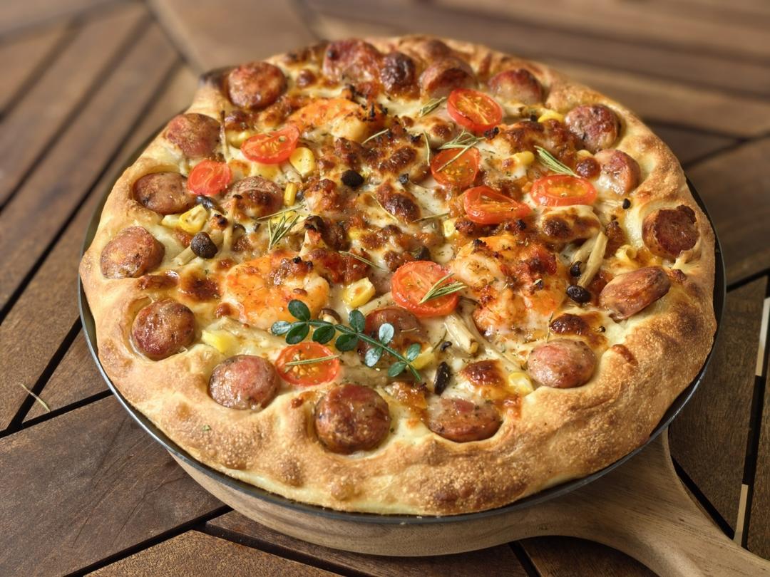 新手披萨饼皮pizza(能开餐厅那种)