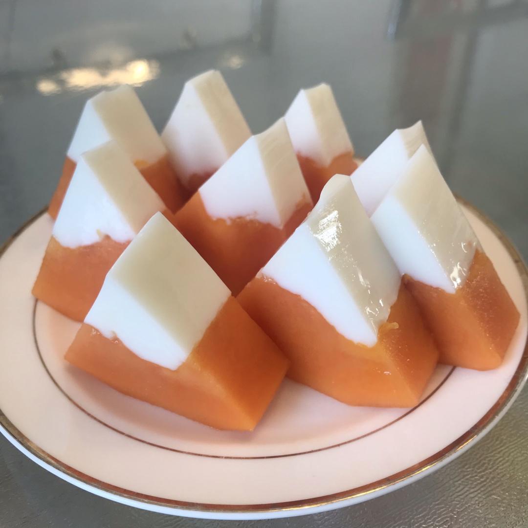 木瓜奶冻 | 享受清凉午后时光