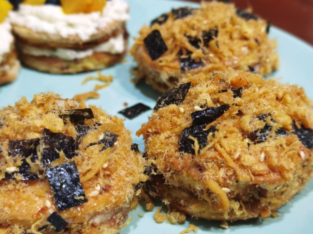 朋友都说比鲍师傅好吃的海苔肉松小贝