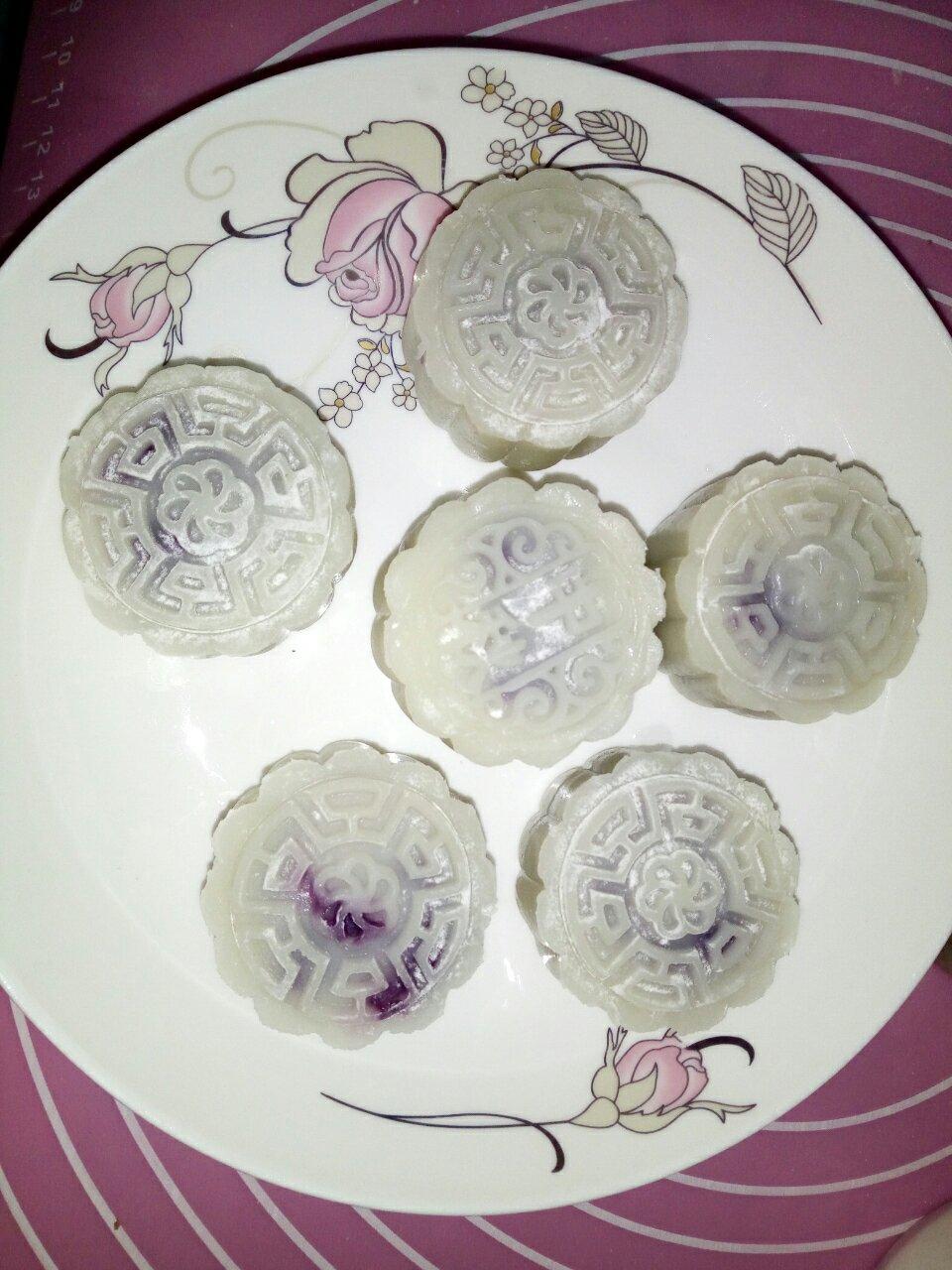 不干不硬的冰皮月饼
