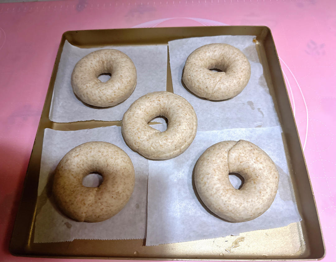 软软的全麦贝果🥯🥯🥯