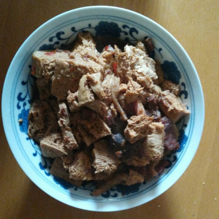 红烧冻豆腐