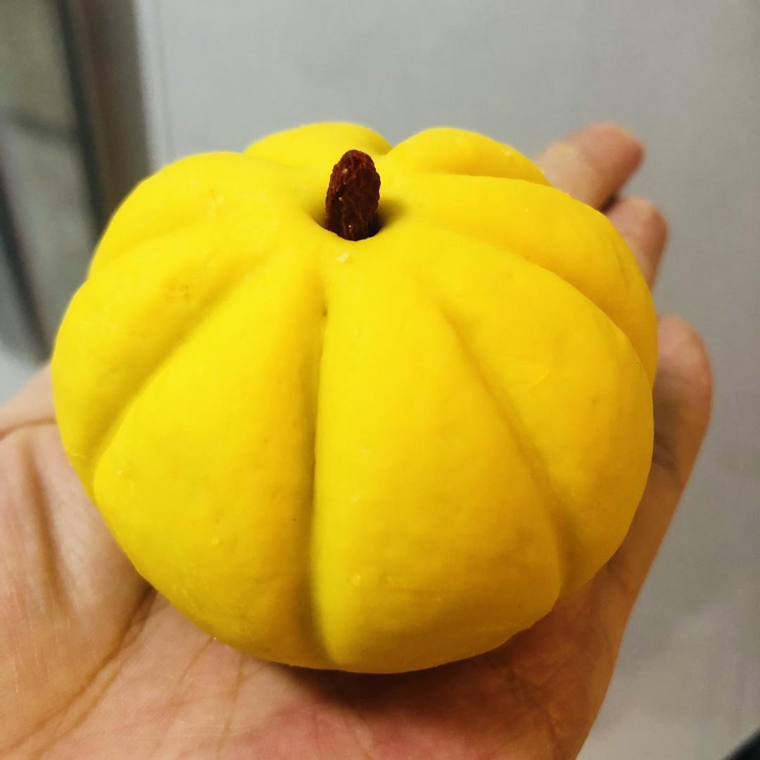 一次性发酵万圣节南瓜馒头，这样做小孩子多吃俩