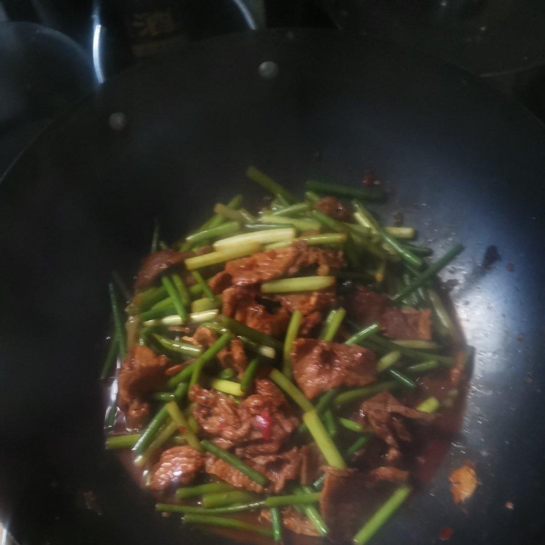蒜薹炒肉丝