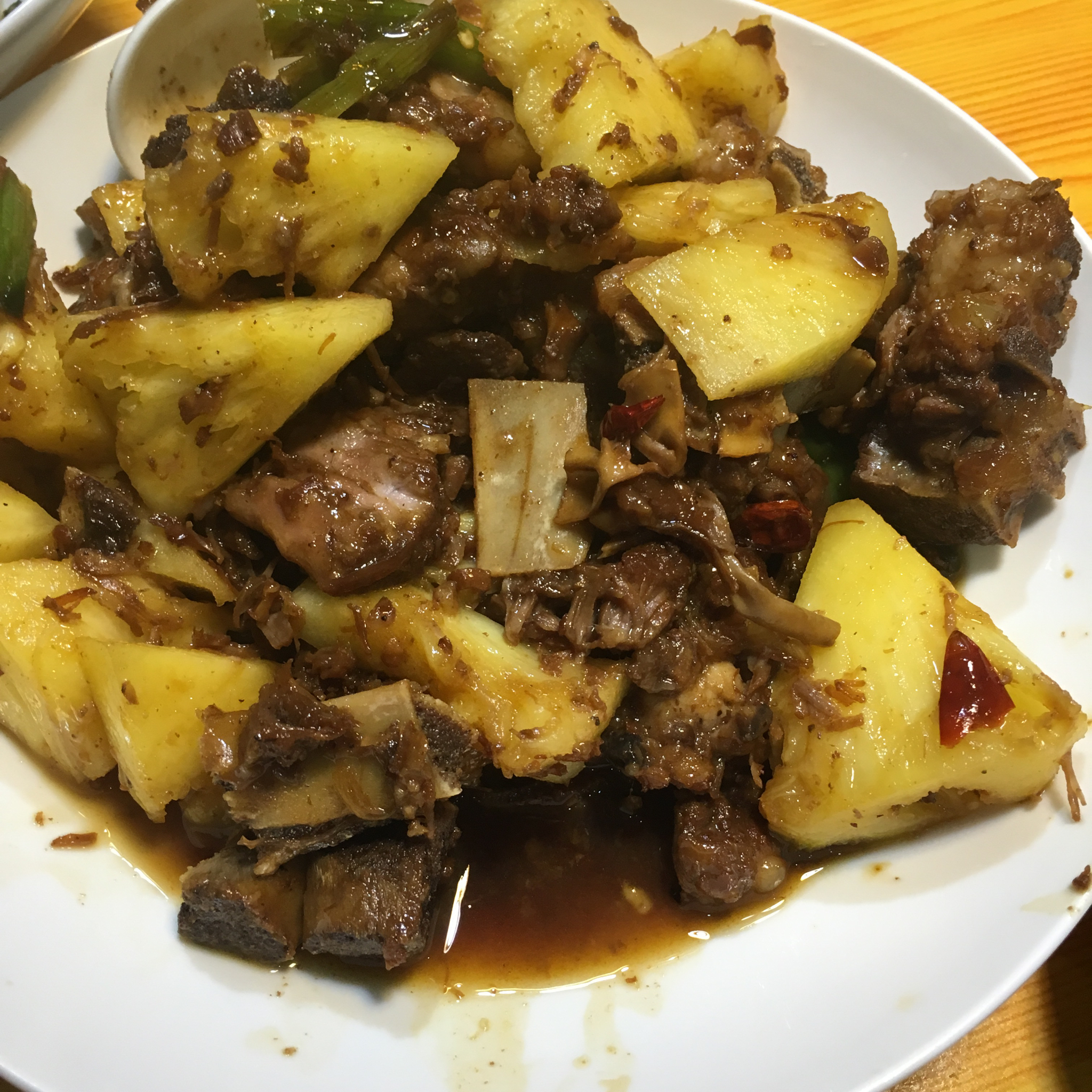 菠萝排骨