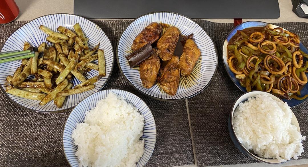 土豆炖豆角