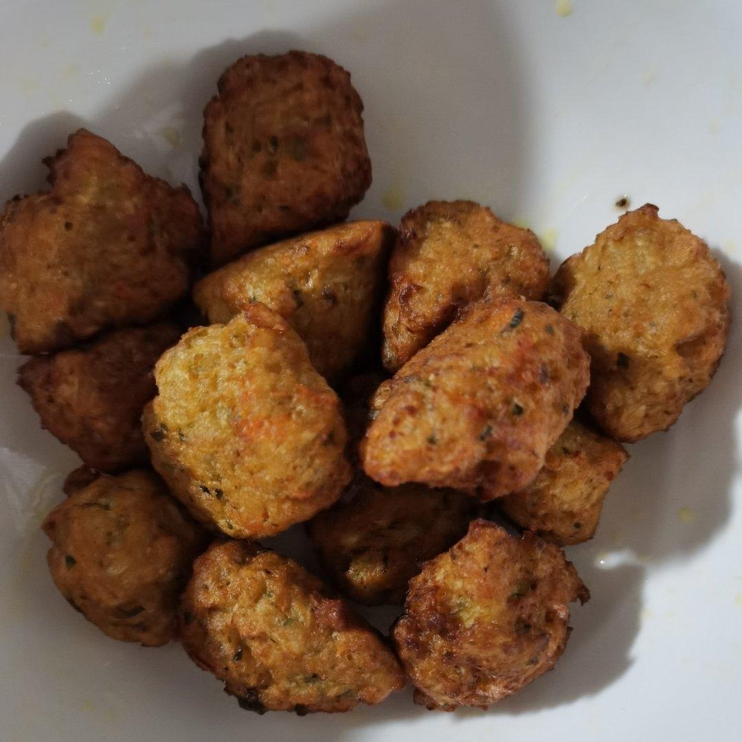 炸萝卜丸子&素丸子